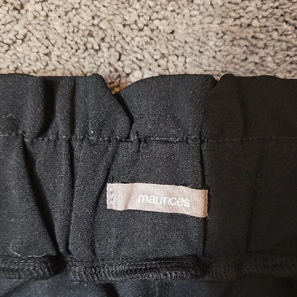 Maurices Black High-Waist Pants - Picture 2 of 8